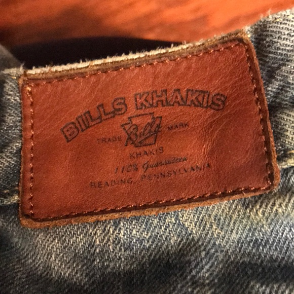 Men’s Bills Khakis jeans - size 37x32 - Picture 5 of 6